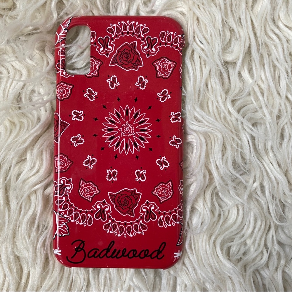 Badwood iPhone X case